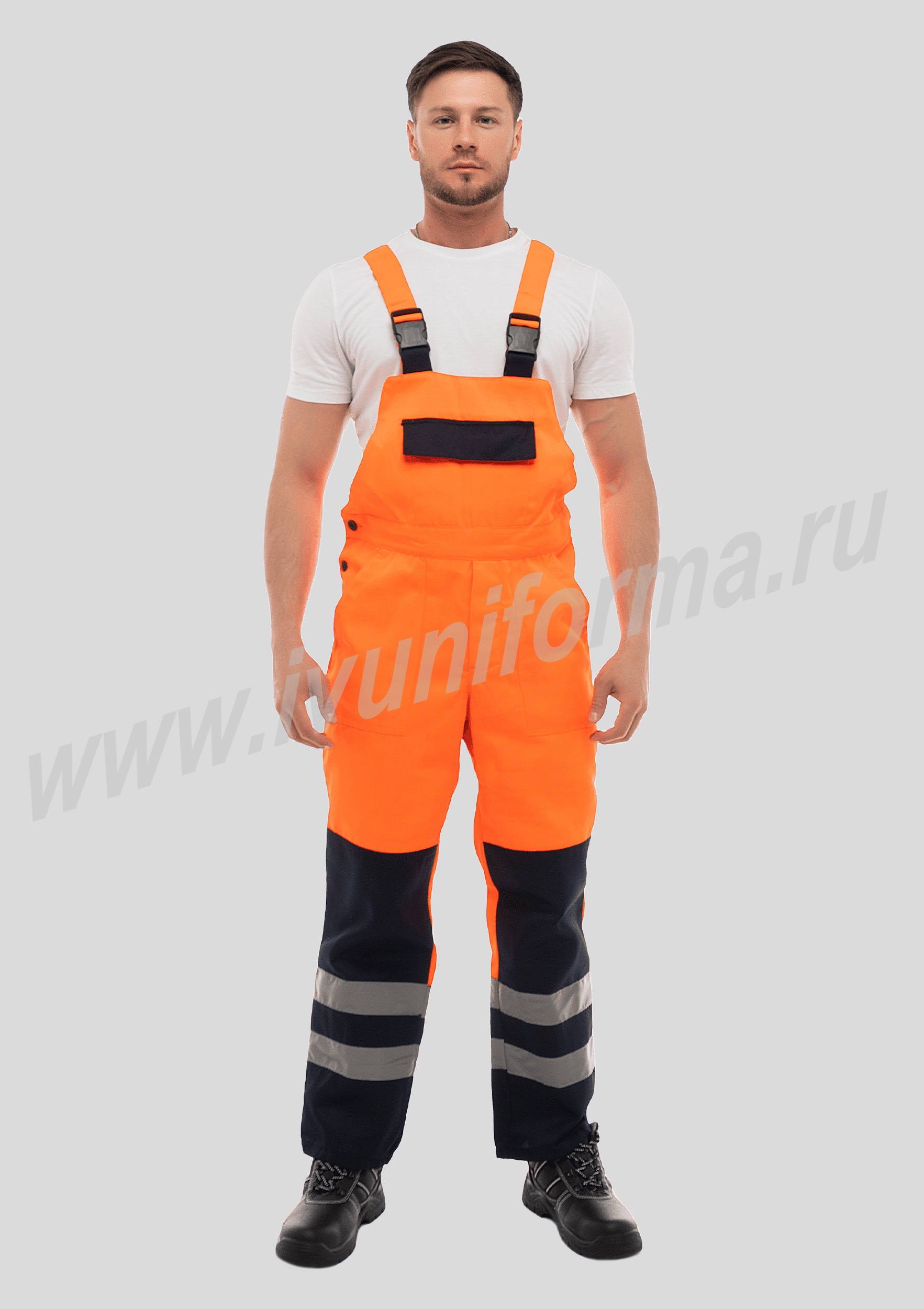 Костюм рабочий мужской арт. Р-02-184-ГР