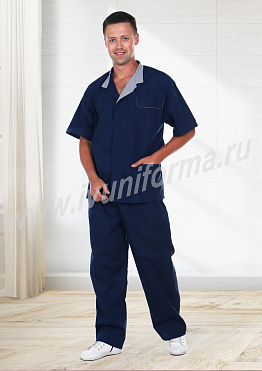 Костюм медицинский мужской арт. М-02-87-ТС