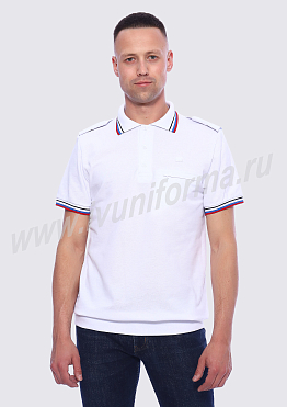 Футболка - поло унисекс для полиции арт. Т-14-06-ПИК